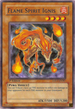 Flame Spirit Ignis⁣ - Light of Destruction⁣ (Rare)⁣ [087]