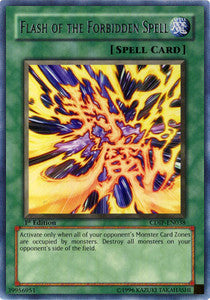 Flash of the Forbidden Spell (V.1 - Rare) - Cyberdark Impact (Rare) [CDIP-038]