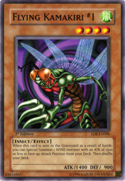 Flying Kamakiri #1⁣ - Structure Deck: Lord of the Storm⁣ (Common)⁣ [006]