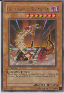 Fusilier Dragon, the Dual-Mode Beast (V.1 - Rare) - Rise of Destiny (Rare) [RDS-031]