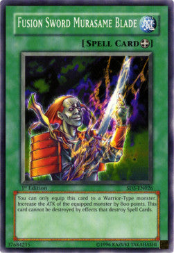 Fusion Sword Murasame Blade⁣ - Structure Deck: Warrior's Triumph⁣ (Common)⁣ [026]