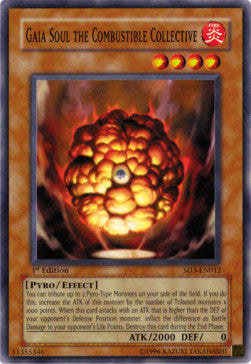 Gaia Soul the Combustible Collective⁣ - Structure Deck: Blaze of Destruction⁣ (Common)⁣ [012]