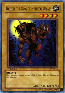 Gazelle the King of Mythical Beasts - Starter Deck: Yugi Evolution (Common) [SYE-013]