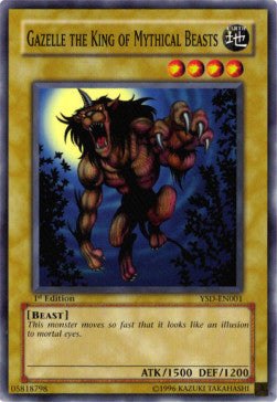Gazelle the King of Mythical Beasts⁣ - Starter Deck: GX 2006⁣ (Common)⁣ [001]