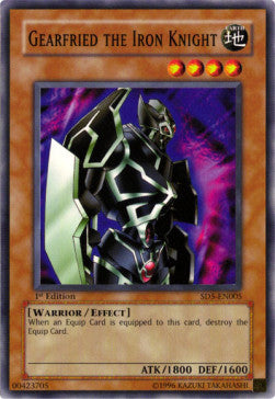 Gearfried the Iron Knight⁣ - Structure Deck: Warrior's Triumph⁣ (Common)⁣ [005]