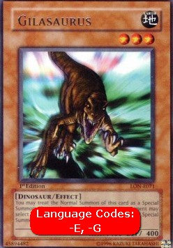 Gilasaurus (V.1 - Rare)⁣ - Labyrinth of Nightmare⁣ (Rare)⁣ [071]