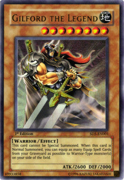 Gilford the Legend⁣ - Structure Deck: Warrior's Triumph⁣ (Ultra Rare)⁣ [001]