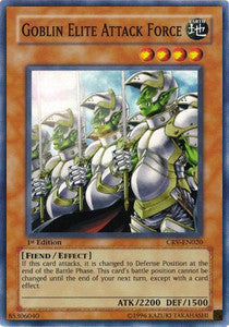 Goblin Elite Attack Force (V.1 - Super Rare)⁣ - Cybernetic Revolution⁣ (Super Rare)⁣ [020]