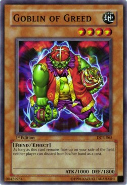 Goblin of Greed (V.1 - Common)⁣ - Dark Crisis⁣ (Common)⁣ [065]