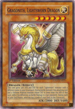 Gragonith, Lightsworn Dragon⁣ - Light of Destruction⁣ (Common)⁣ [025]