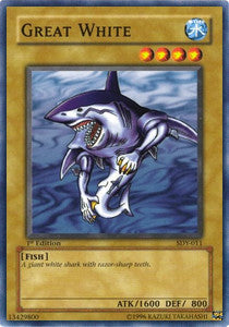 Great White (V.2 - Common)⁣ - Starter Deck: Yugi⁣ (Common)⁣ [011]