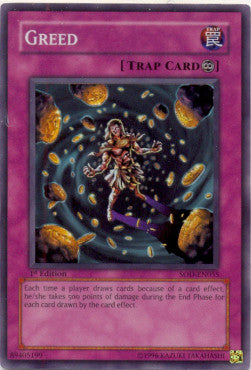 Greed (V.1 - Super Rare) - Soul of the Duelist (Super Rare) [SOD-055]