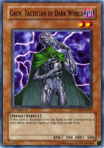 Gren, Tactician of Dark World⁣ - Strike of Neos⁣ (Common)⁣ [019]