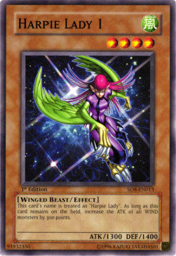 Harpie Lady 1⁣ - Structure Deck: Lord of the Storm⁣ (Common)⁣ [013]