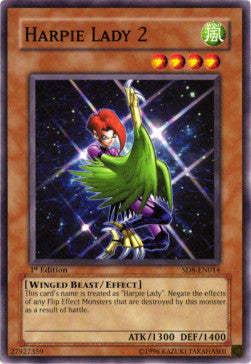 Harpie Lady 2⁣ - Structure Deck: Lord of the Storm⁣ (Common)⁣ [014]