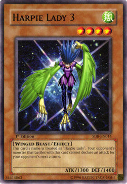 Harpie Lady 3⁣ - Structure Deck: Lord of the Storm⁣ (Common)⁣ [015]
