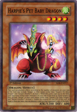 Harpie's Pet Baby Dragon⁣ - Structure Deck: Lord of the Storm⁣ (Common)⁣ [017]