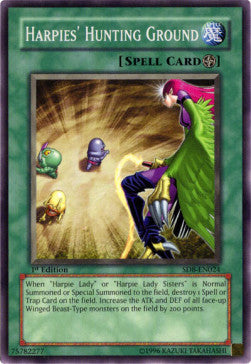Harpies' Hunting Ground - Structure Deck: Lord of the Storm (Common) [SD8-024]