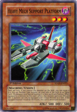 Heavy Mech Support Platform⁣ - Structure Deck: Machine Re-Volt⁣ (Common)⁣ [011]