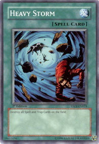 Heavy Storm⁣ - Structure Deck: Zombie Madness⁣ (Common)⁣ [019]