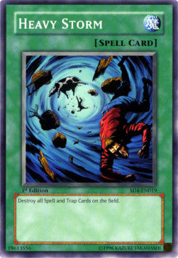 Heavy Storm⁣ - Structure Deck: Fury From The Deep⁣ (Common)⁣ [019]
