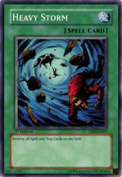 Heavy Storm⁣ - Starter Deck: GX 2006⁣ (Common)⁣ [027]