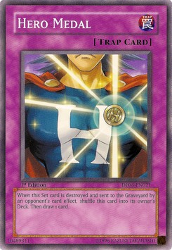 Hero Medal⁣ - Duelist Pack: Jaden Yuki 3⁣ (Common)⁣ [021]