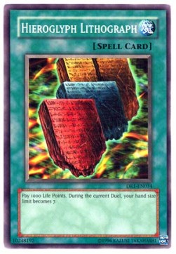 Hieroglyph Lithograph - Dark Revelation 1 (Common) [DR1-034]