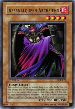 Infernalqueen Archfiend (V.1 - Rare)⁣ - Dark Crisis⁣ (Rare)⁣ [071]