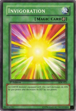 Invigoration (V.2 - Common)⁣ - Starter Deck: Kaiba⁣ (Common)⁣ [021]
