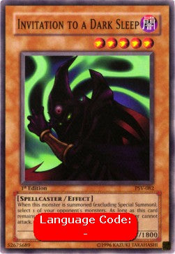 Invitation to a Dark Sleep (V.2 - Common)⁣ - Pharaoh's Servant⁣ (Common)⁣ [082]