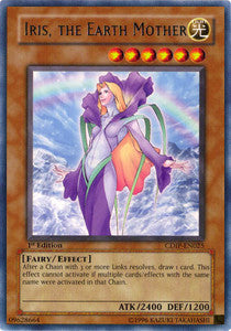 Iris, the Earth Mother (V.1 - Rare)⁣ - Cyberdark Impact⁣ (Rare)⁣ [025]