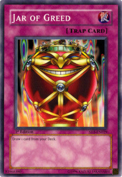 Jar of Greed - Structure Deck: Blaze of Destruction (Common) [SD3-029]