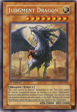 Judgment Dragon⁣ - Light of Destruction⁣ (Secret Rare)⁣ [026]