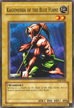 Kagemusha of the Blue Flame (V.2 - Common)⁣ - Legend of Blue Eyes White Dragon⁣ (Common)⁣ [028]