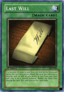 Last Will (V.2 - Common)⁣ - Starter Deck: Yugi⁣ (Common)⁣ [039]