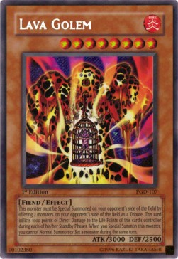 Lava Golem⁣ - Pharaonic Guardian⁣ (Secret Rare)⁣ [107]