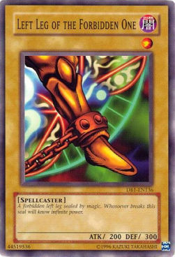 Left Leg of the Forbidden One - Dark Beginning 1 (Common) [DB1-136]