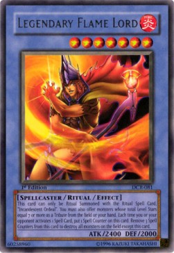 Legendary Flame Lord (V.1 - Rare)⁣ - Dark Crisis⁣ (Rare)⁣ [081]
