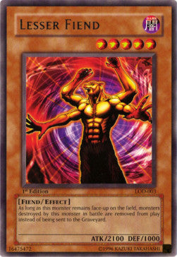 Lesser Fiend (V.1 - Rare)⁣ - Legacy of Darkness⁣ (Rare)⁣ [003]