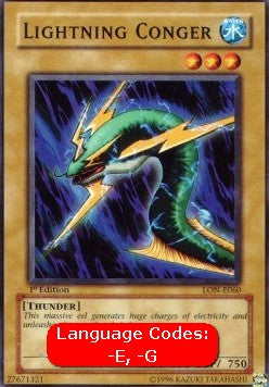 Lightning Conger (V.1 - Common)⁣ - Labyrinth of Nightmare⁣ (Common)⁣ [060]