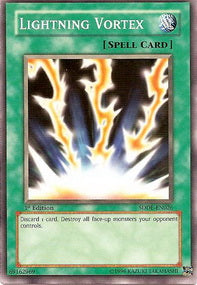 Lightning Vortex⁣ - Structure Deck: Spellcaster's Judgment⁣ (Common)⁣ [028]