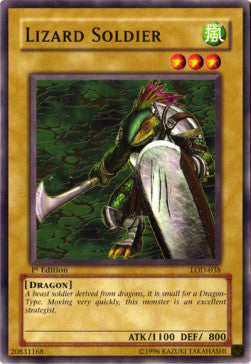 Lizard Soldier (V.1 - Common)⁣ - Legacy of Darkness⁣ (Common)⁣ [038]