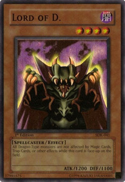 Lord of D. (V.2 - Super Rare)⁣ - Starter Deck: Kaiba⁣ (Super Rare)⁣ [041]