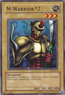 M-Warrior #2 (V.2 - Common)⁣ - Legend of Blue Eyes White Dragon⁣ (Common)⁣ [077]