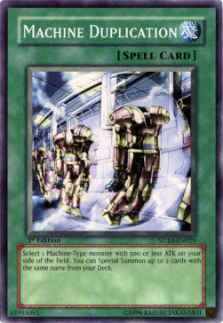 Machine Duplication⁣ - Structure Deck: Machine Re-Volt⁣ (Common)⁣ [029]