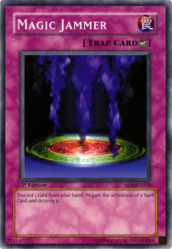 Magic Jammer⁣ - Structure Deck: Warrior's Triumph⁣ (Common)⁣ [034]