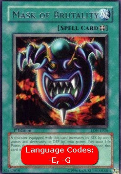 Mask of Brutality (V.1 - Rare)⁣ - Labyrinth of Nightmare⁣ (Rare)⁣ [020]