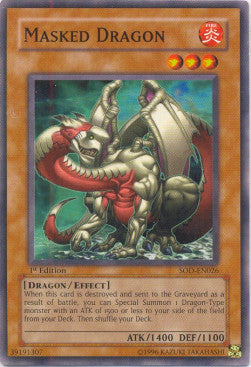 Masked Dragon⁣ - Soul of the Duelist⁣ (Common)⁣ [026]