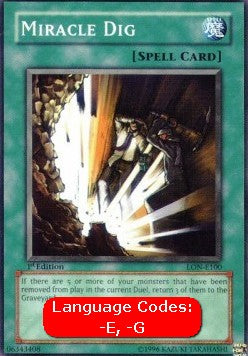 Miracle Dig (V.1 - Common)⁣ - Labyrinth of Nightmare⁣ (Common)⁣ [100]
